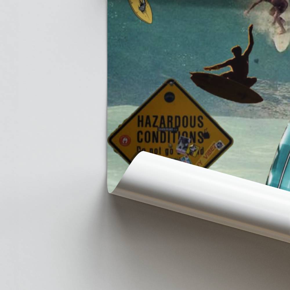 Poster Vibes de Surf
