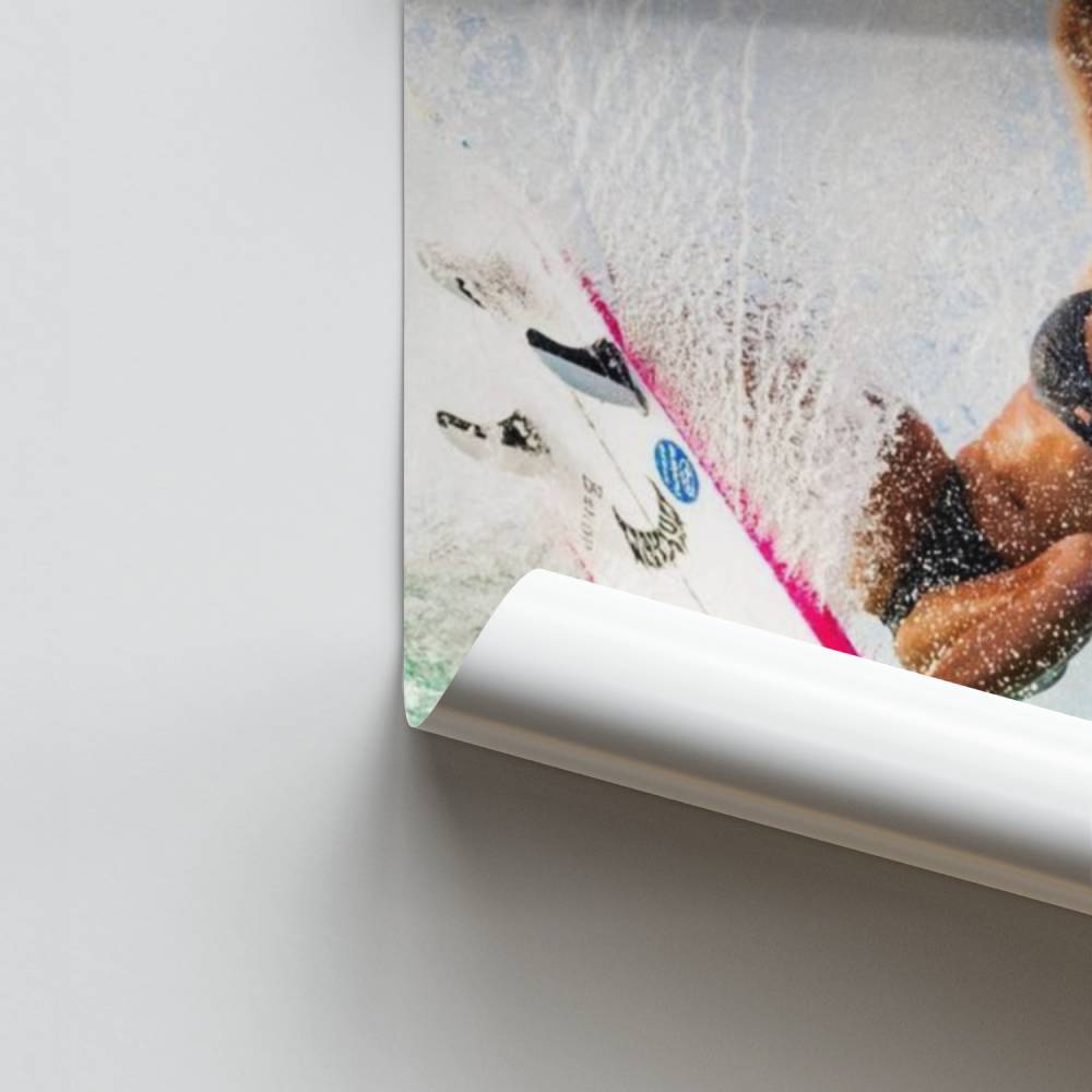 Hoogtij surfen poster