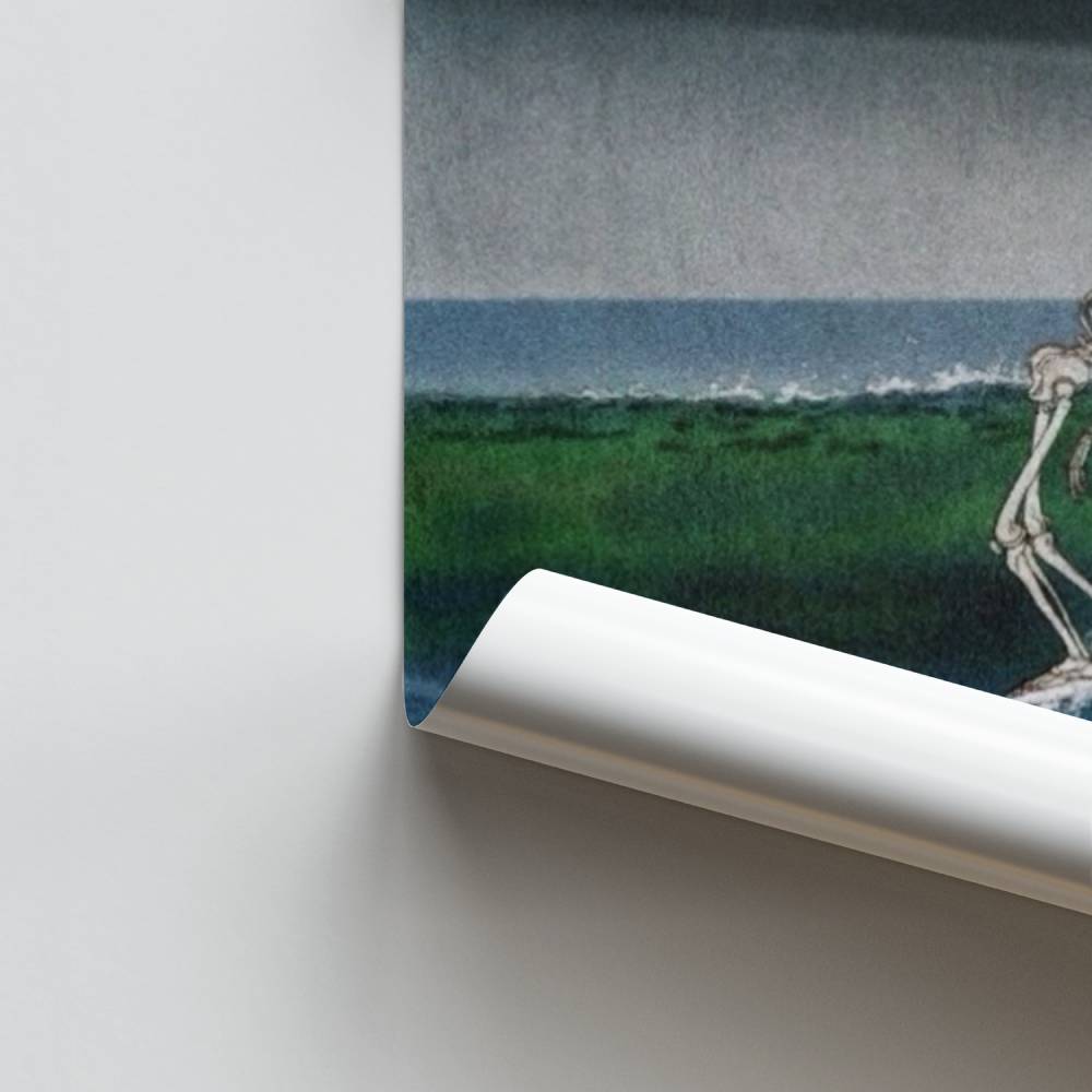 Surfista skeletposter