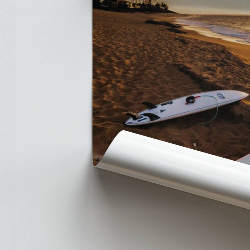 Surf ontsnappingsposter