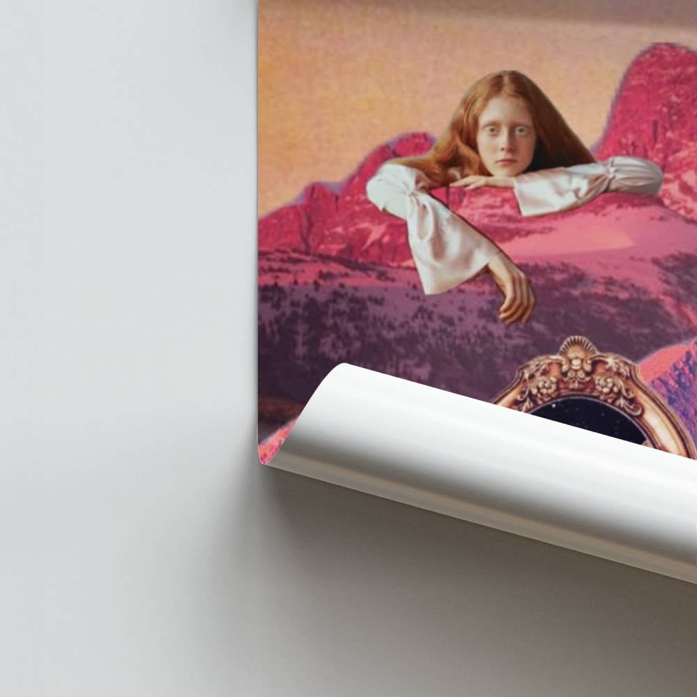 Surrealistische mijmeringposter