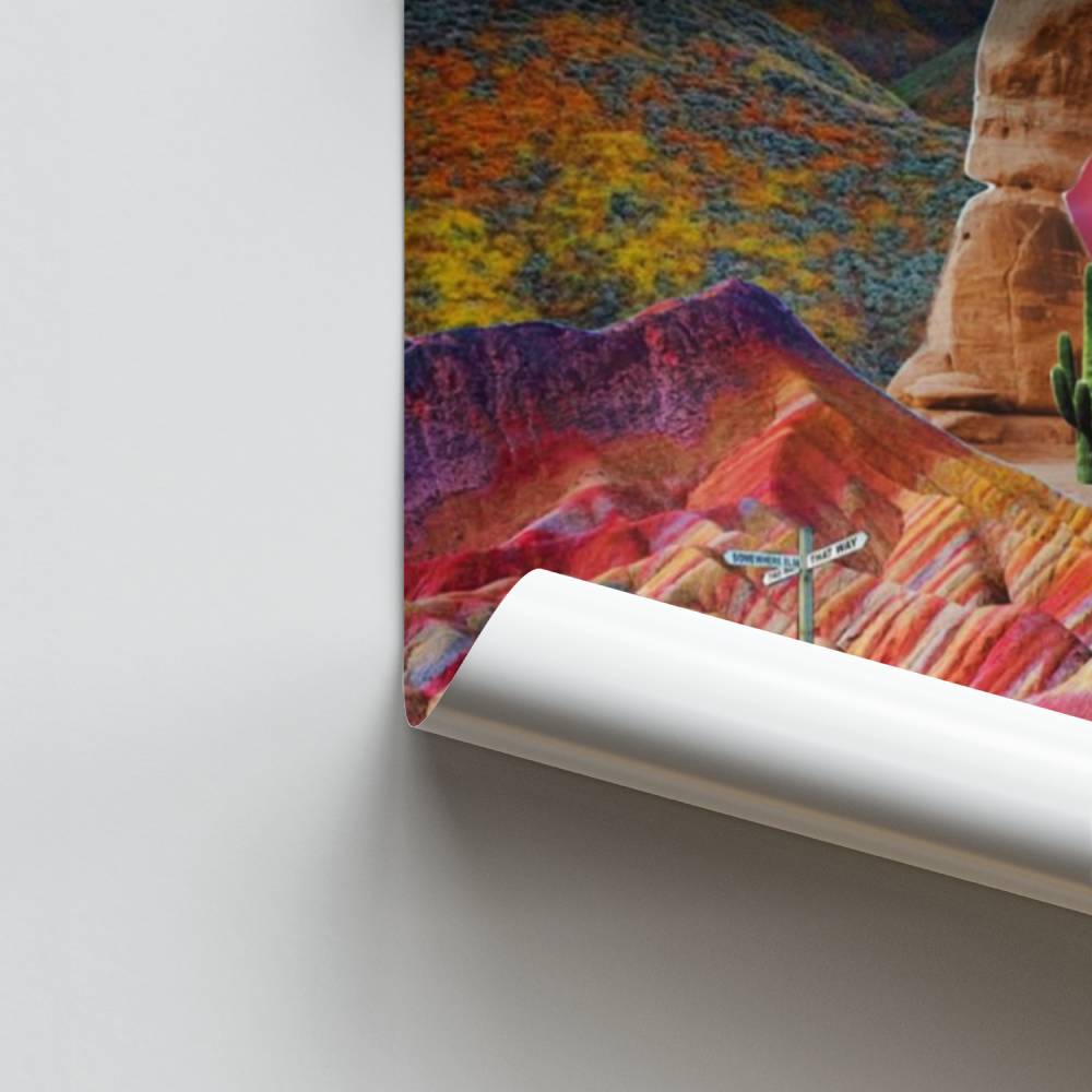 Poster Voyage Surréaliste