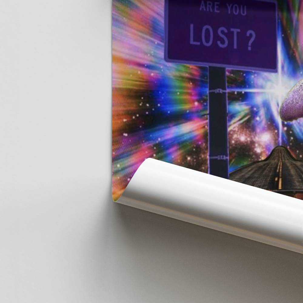 Poster Kosmische reis