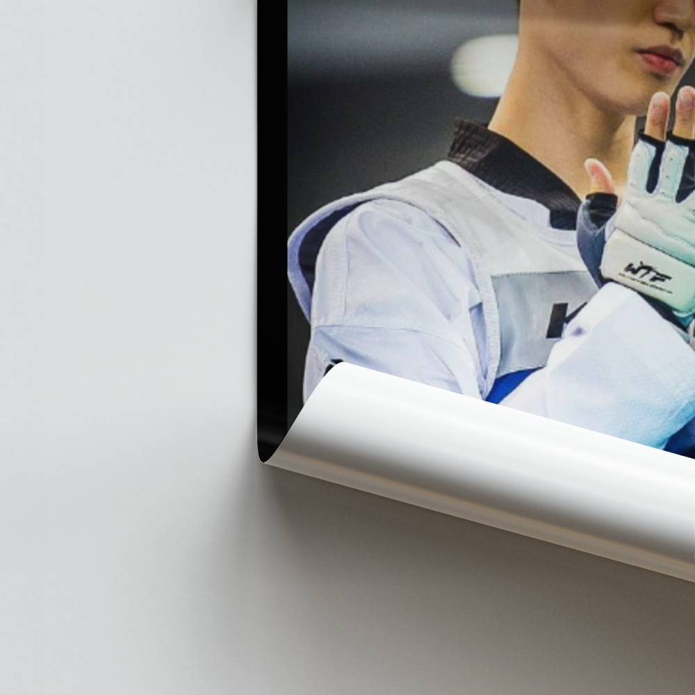 Taekwondo concentratie poster