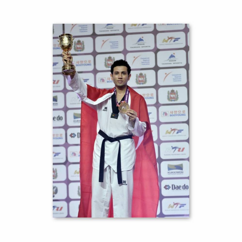 Poster Champion Taekwondo