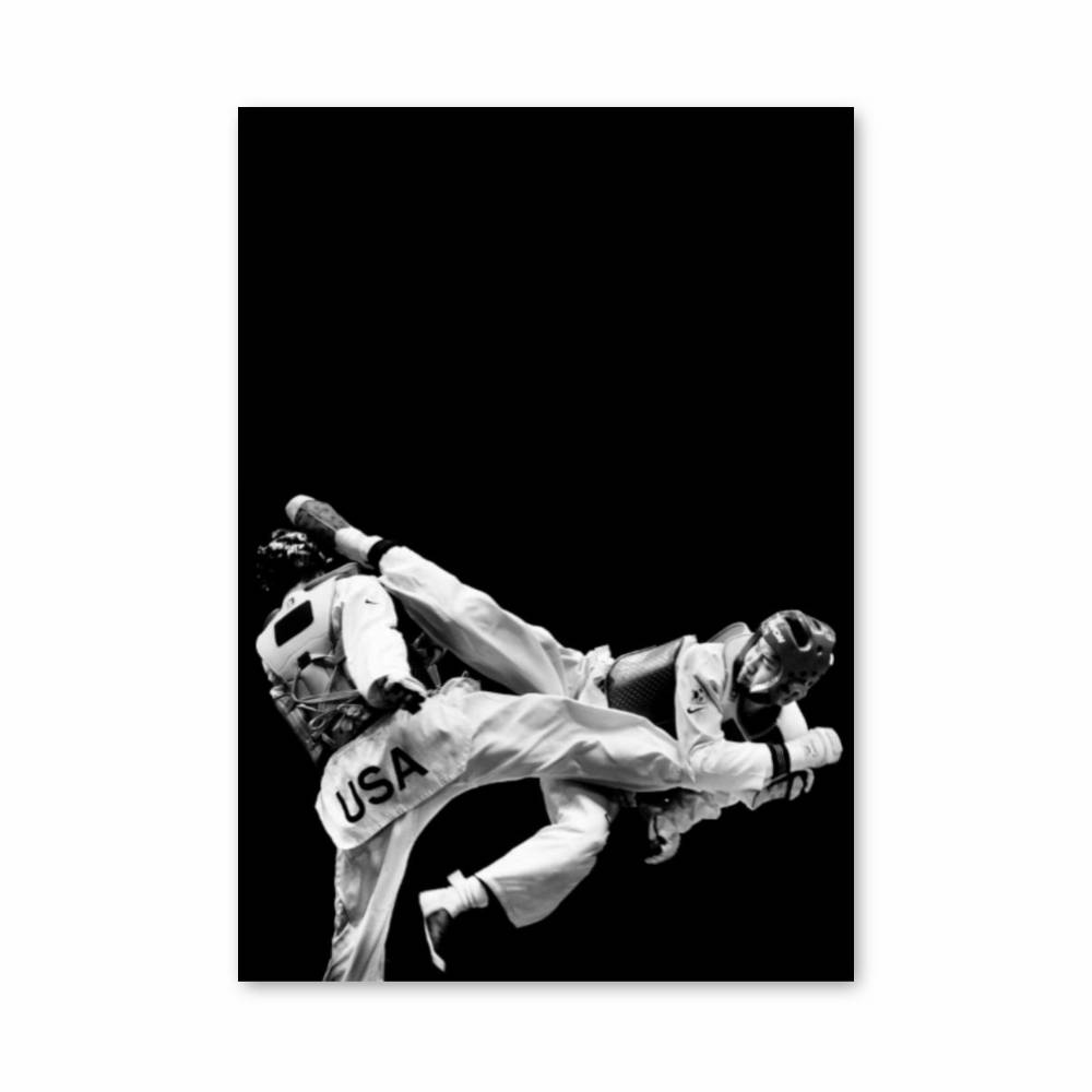 Poster Taekwondo Dynamique