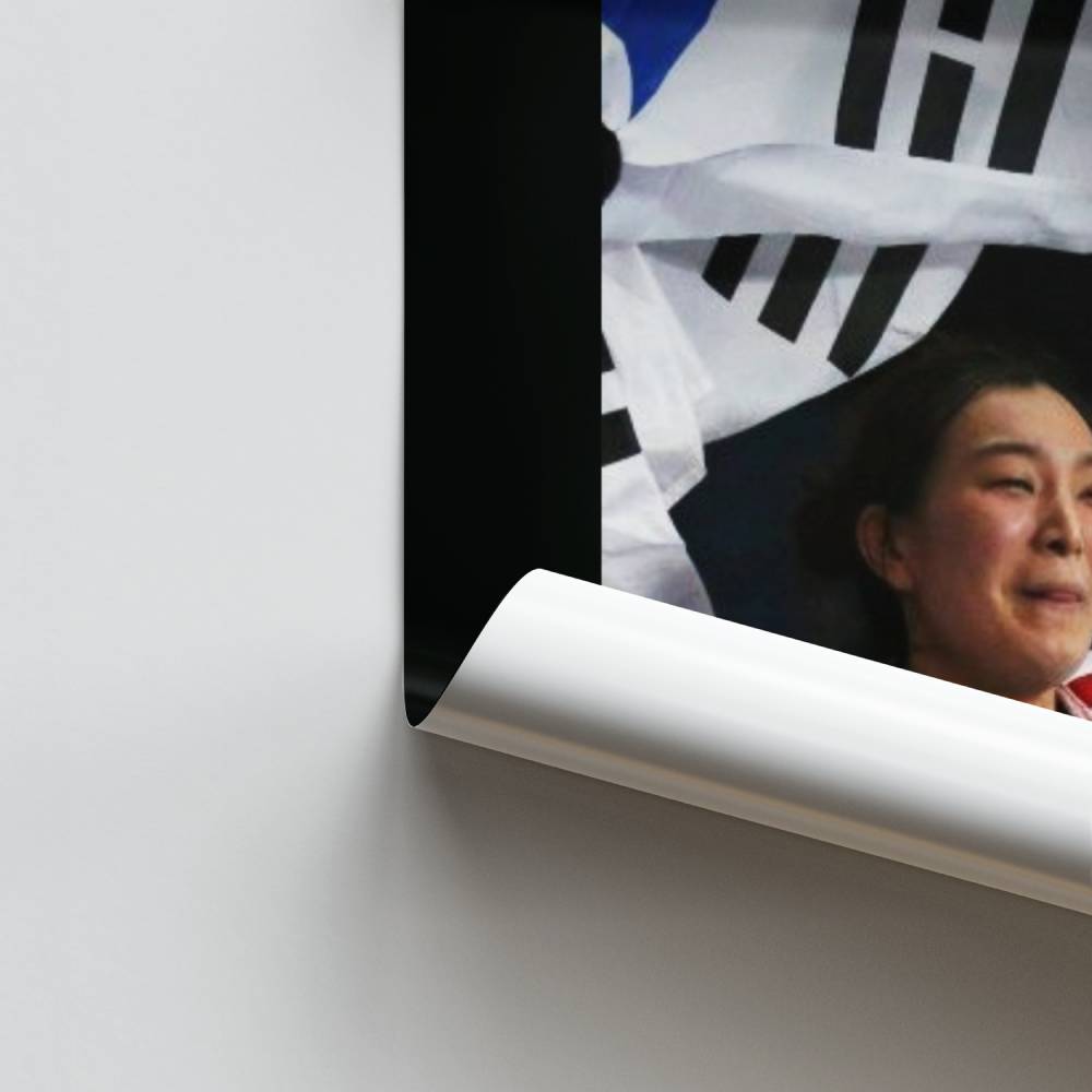 Koreaanse triomfposter