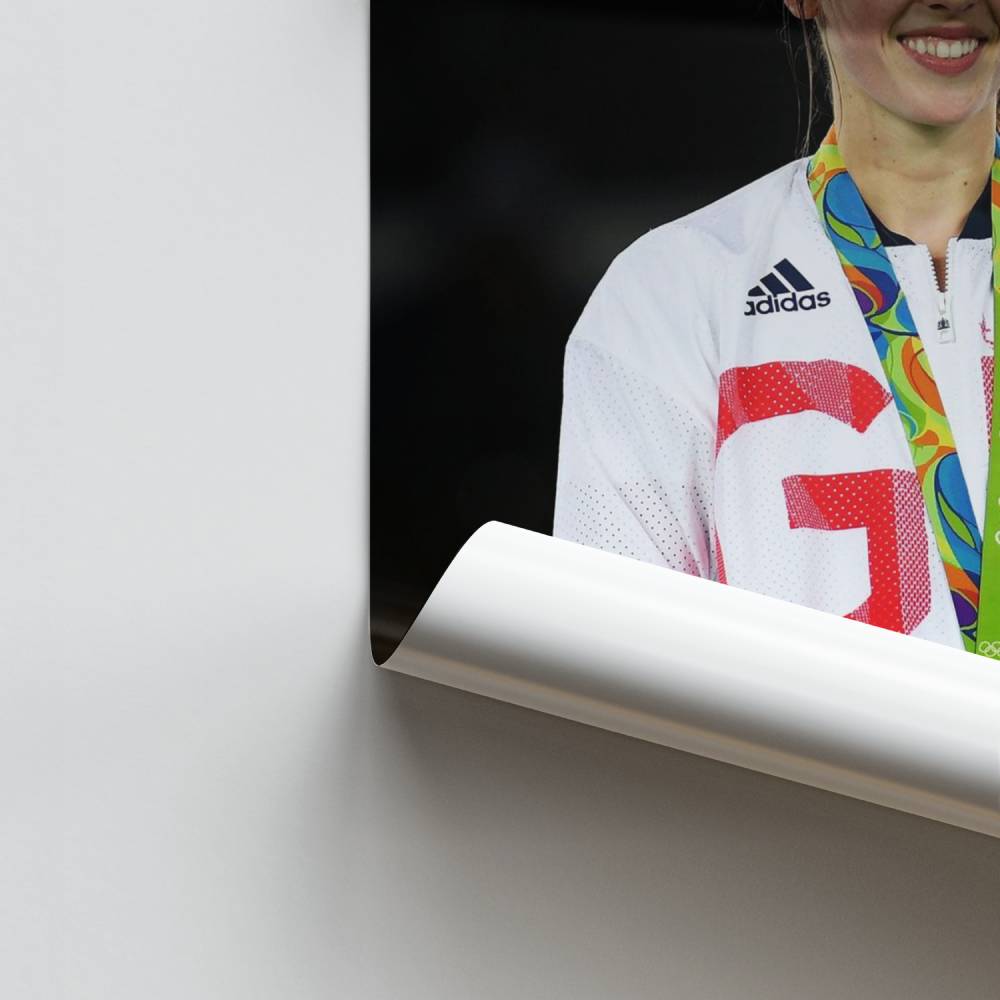 Gouden winnaarposter