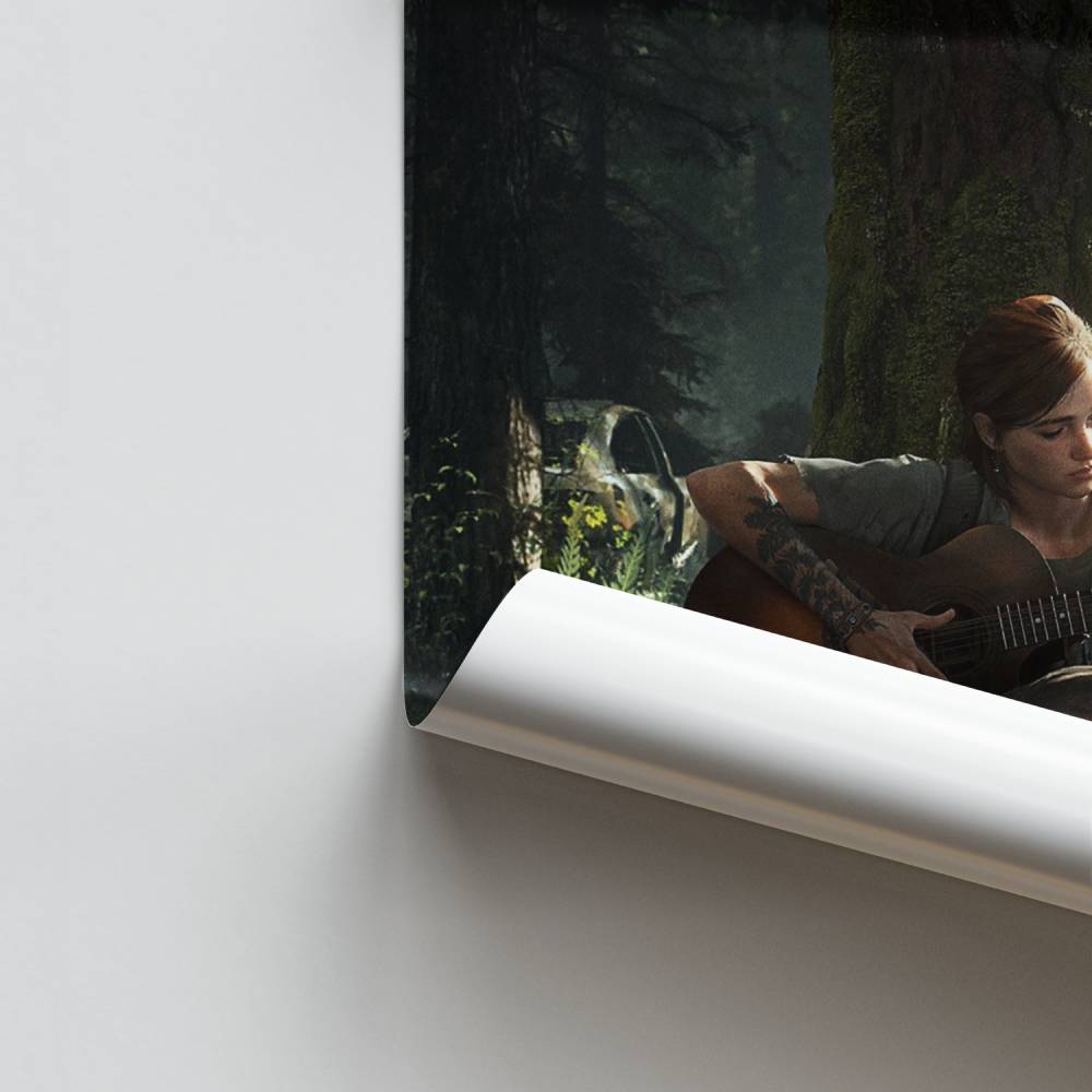 Postermelodie in het bos