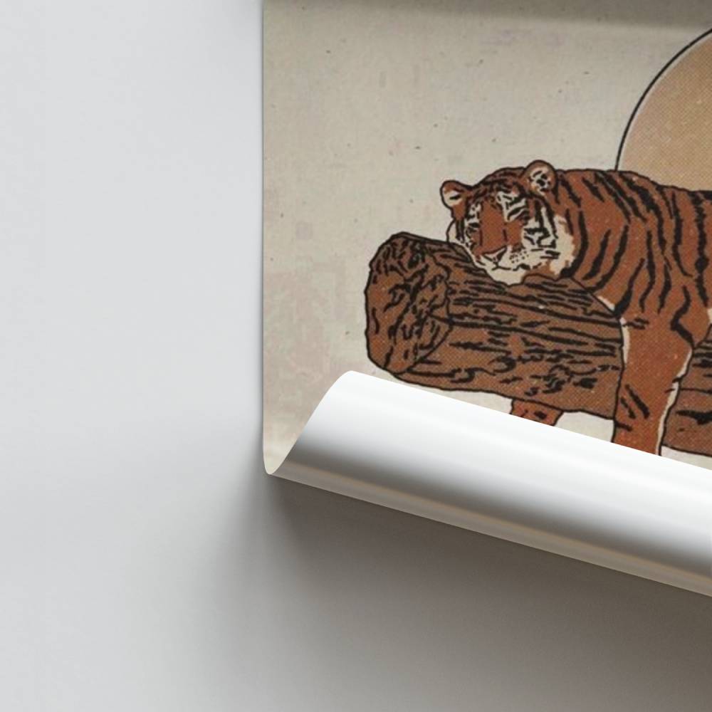 Tijger rust poster
