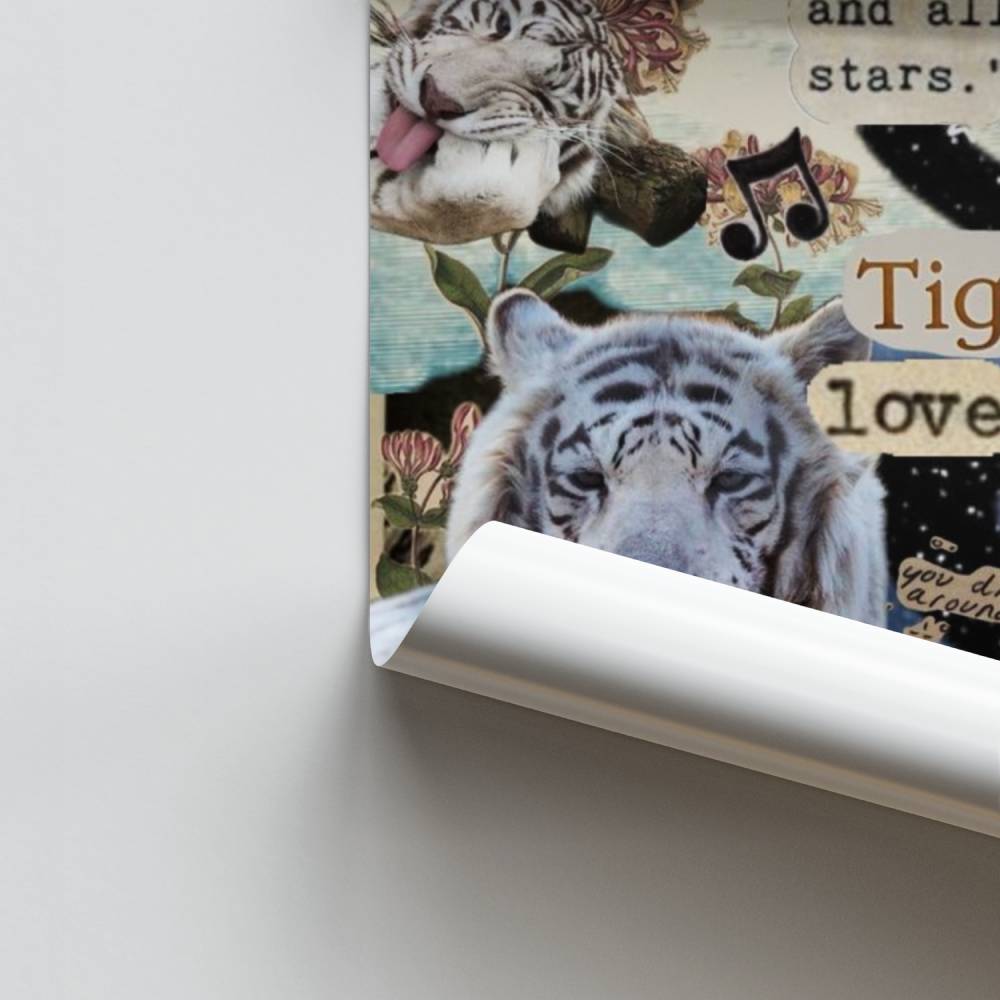 Tijger droomposter