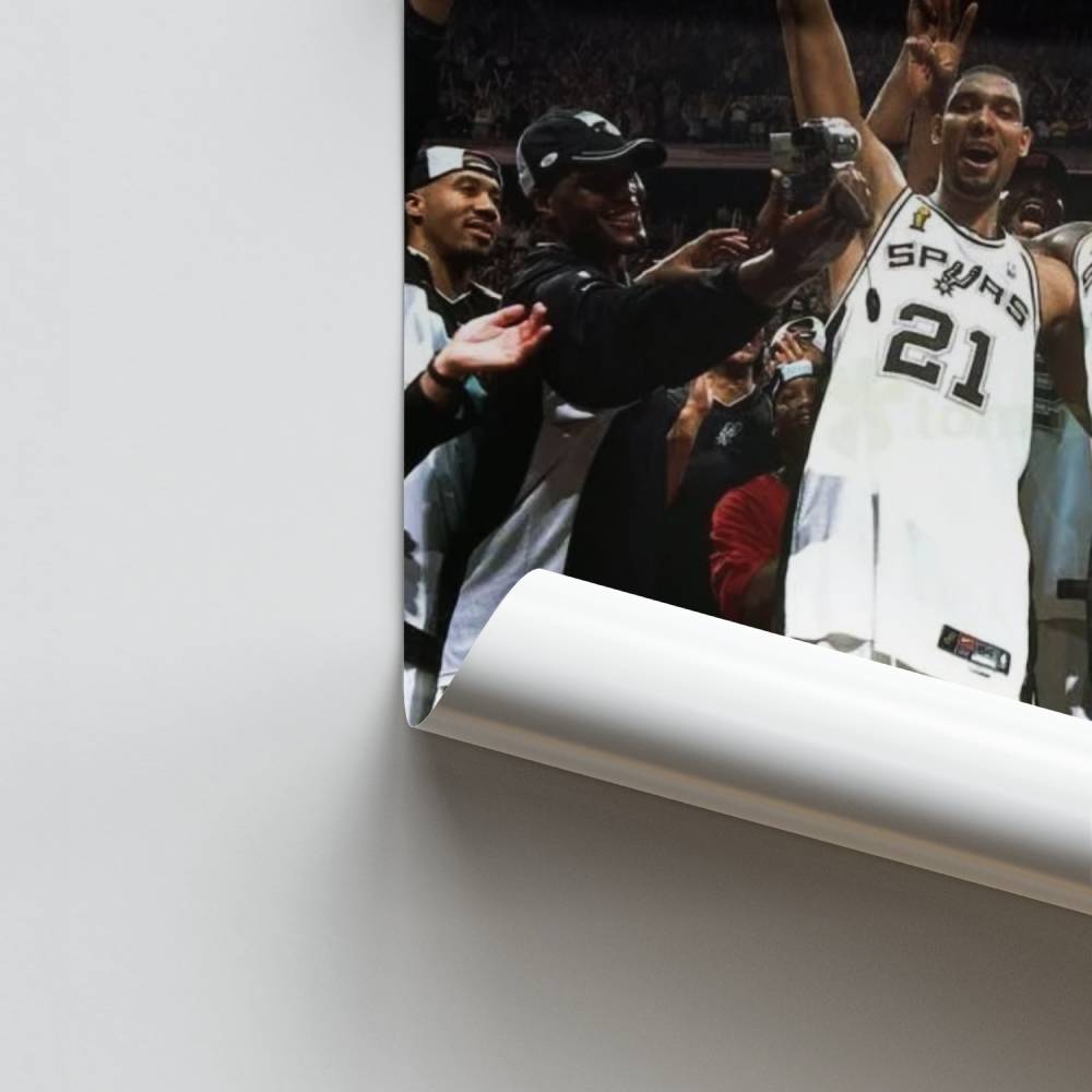 Poster Triomphe des Spurs