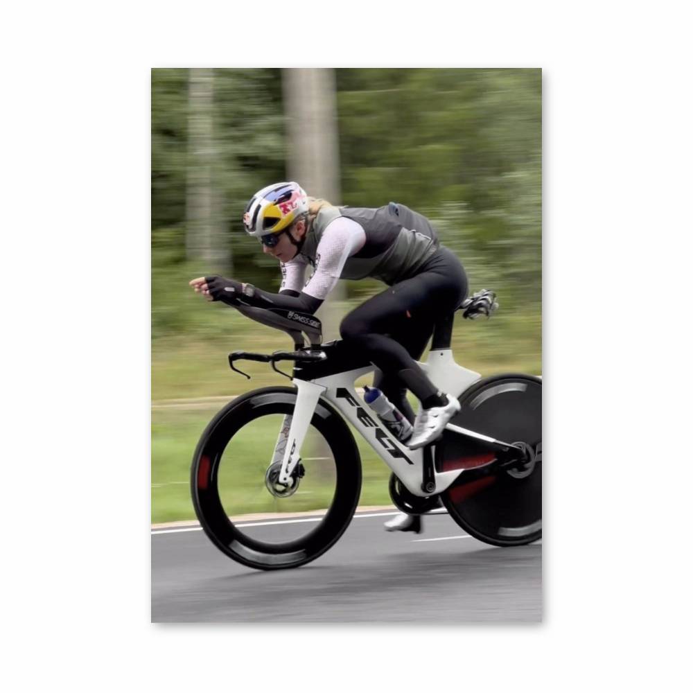 Poster Élan Cycliste