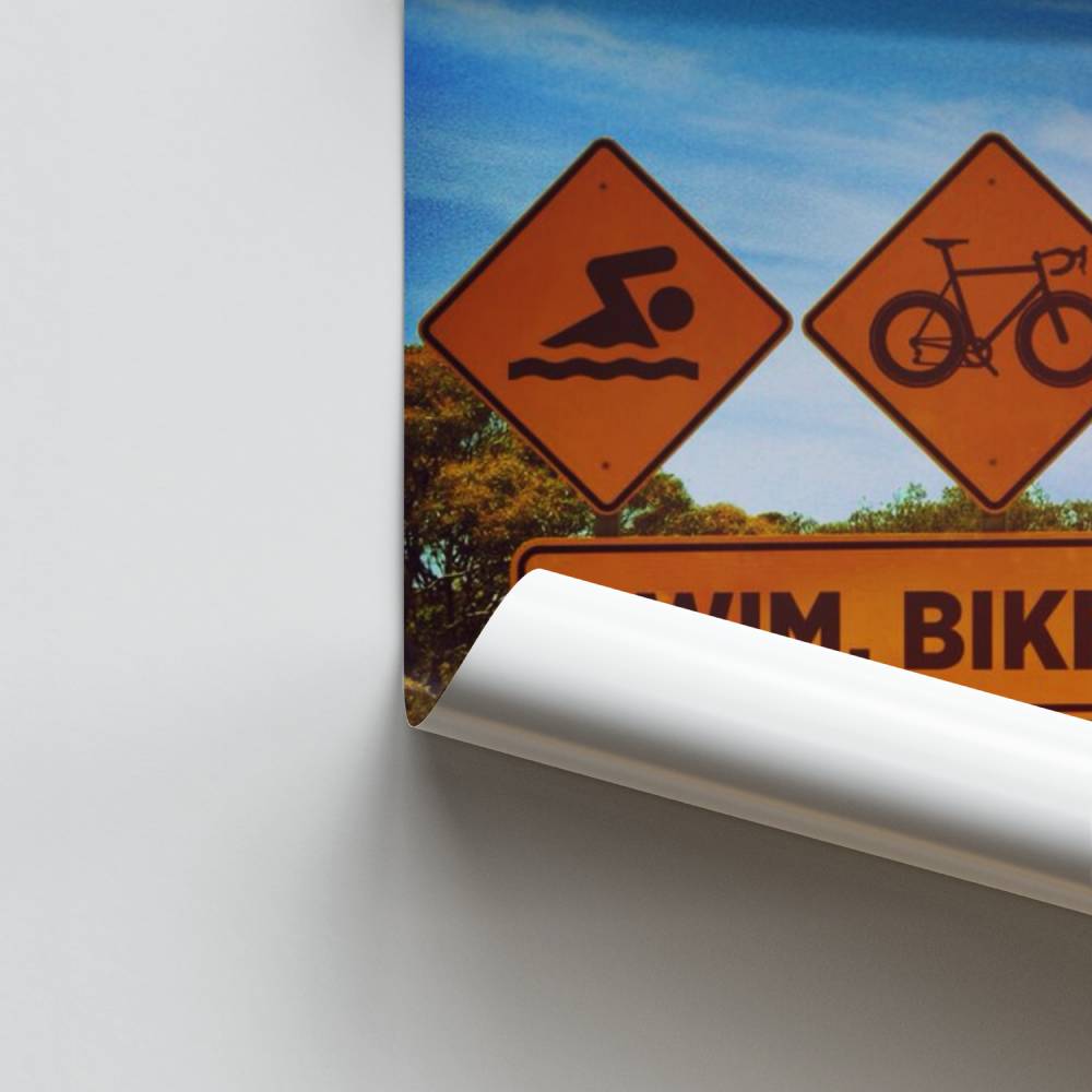 Poster Triathlon Trio