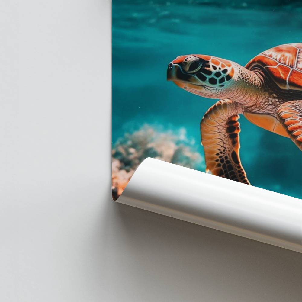 Poster Oceanische ontsnapping