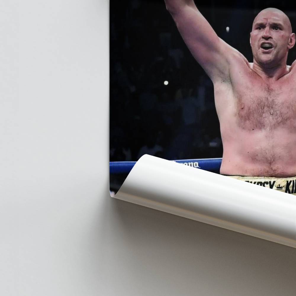 Poster De triomf van de kampioen