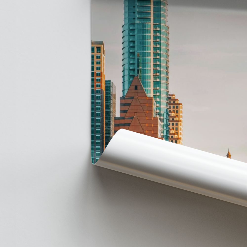 Poster États Unis Building