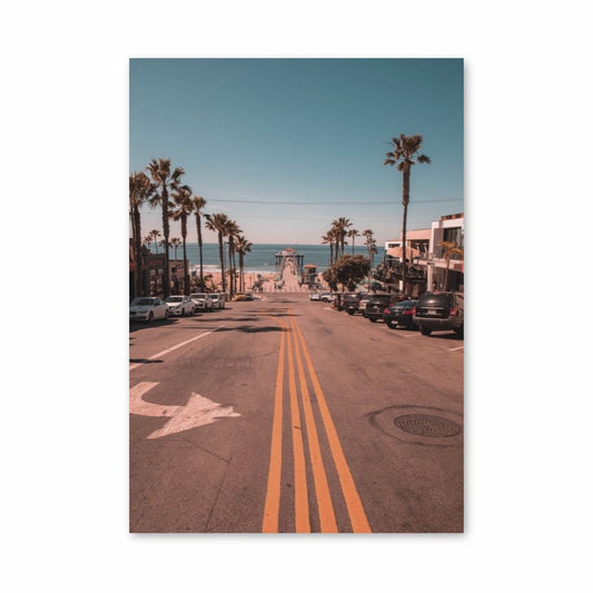 Poster États Unis Plage