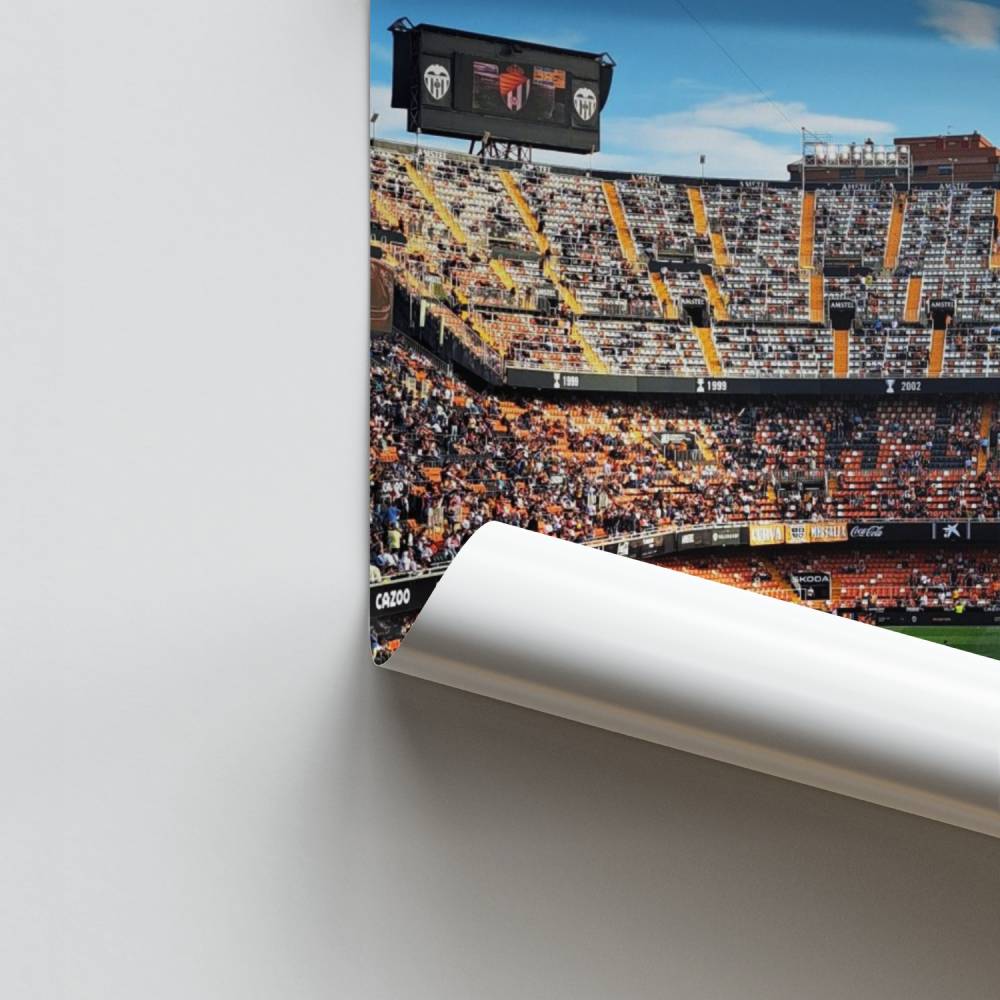 Affiche Mestalla-stadion
