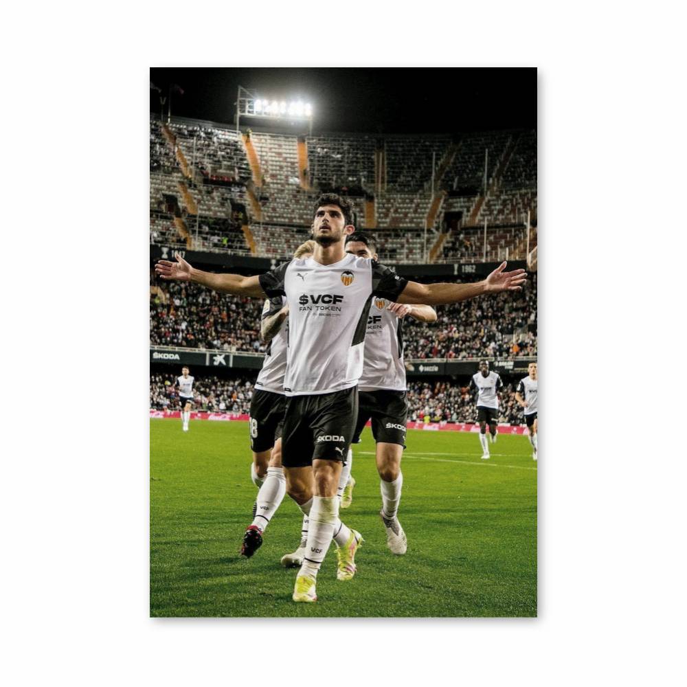 Poster Victoire au Stade Valencia