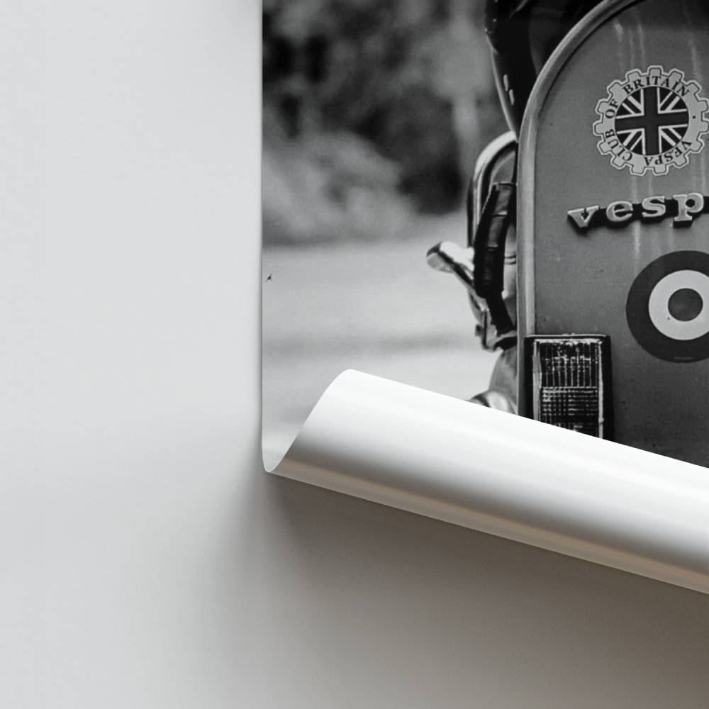 Vintage icoon-poster