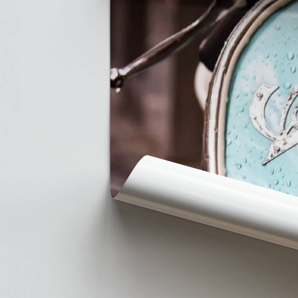 Vintage Vespa-poster