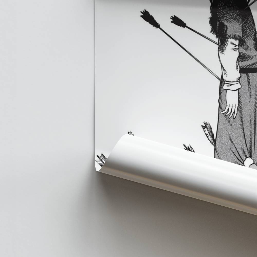 Veerkrachtige strijder poster