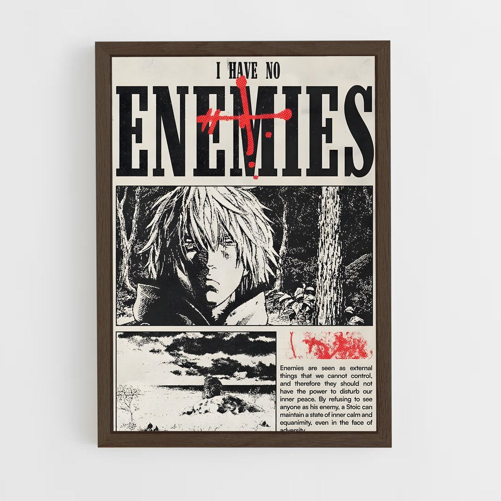 vinland-saga-2 cadre Bois foncé