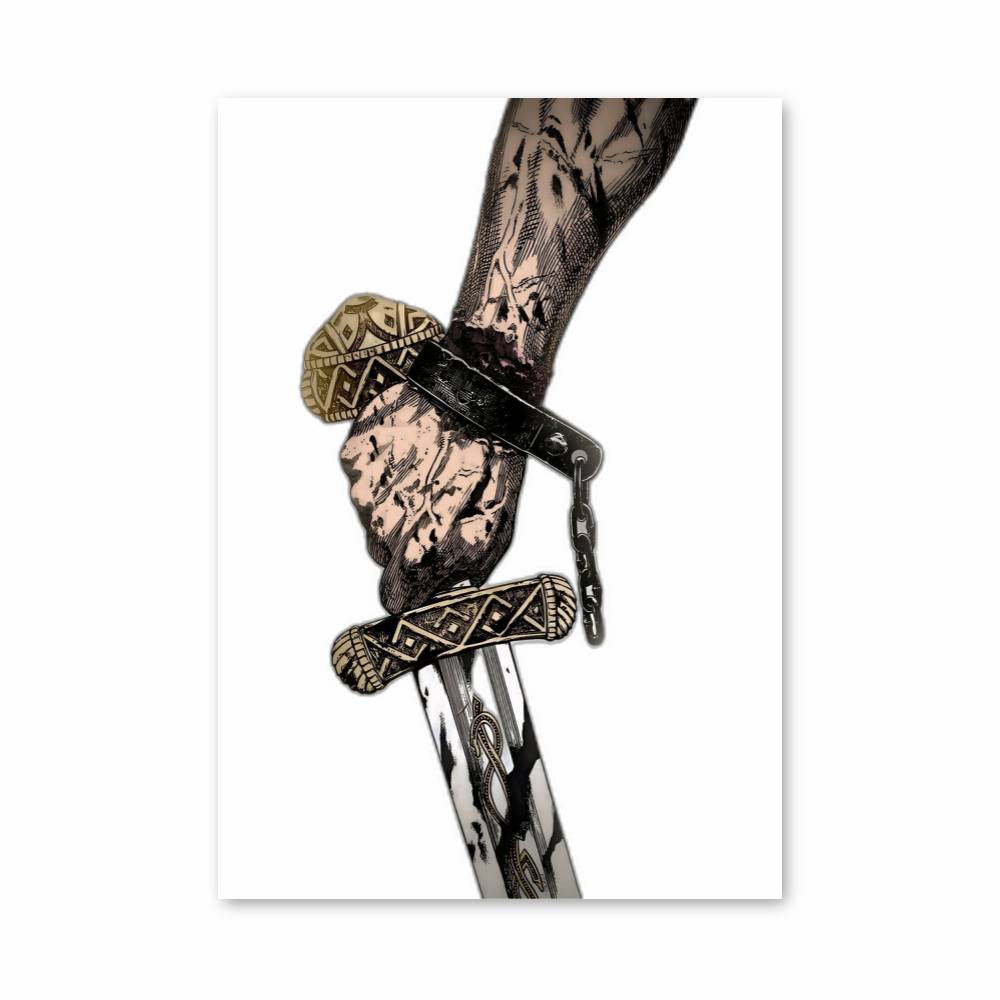 Poster Épée Enchaînée