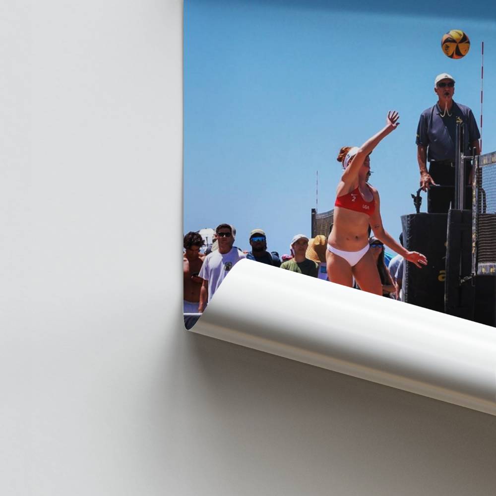 Poster Beach Volley Énergie