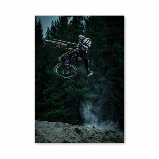 Poster Saut de VTT