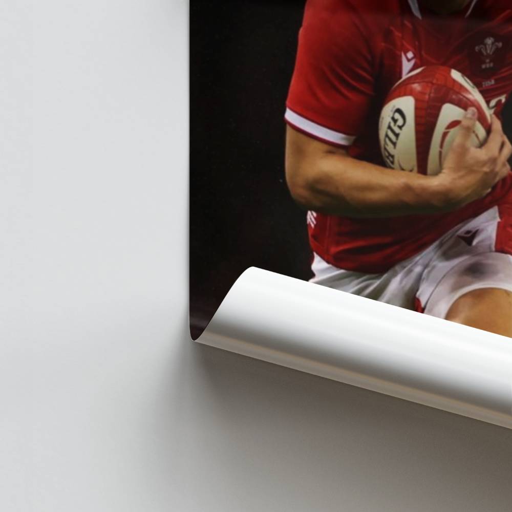 Dynamische Welsh Rugby-poster