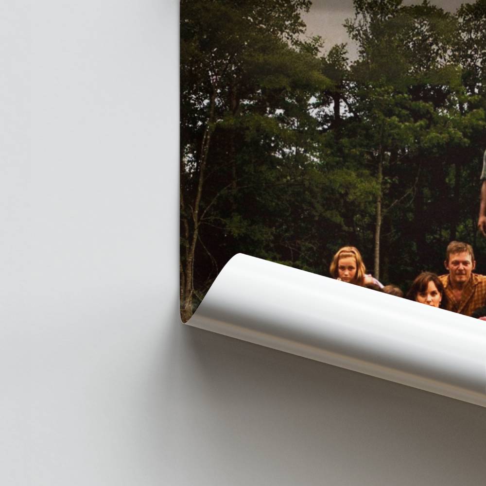 Poster Overlevenden in de wildernis