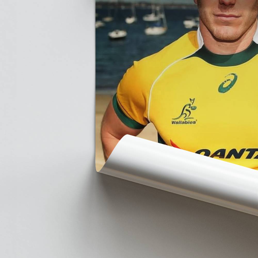 Affiche Australisch Rugby
