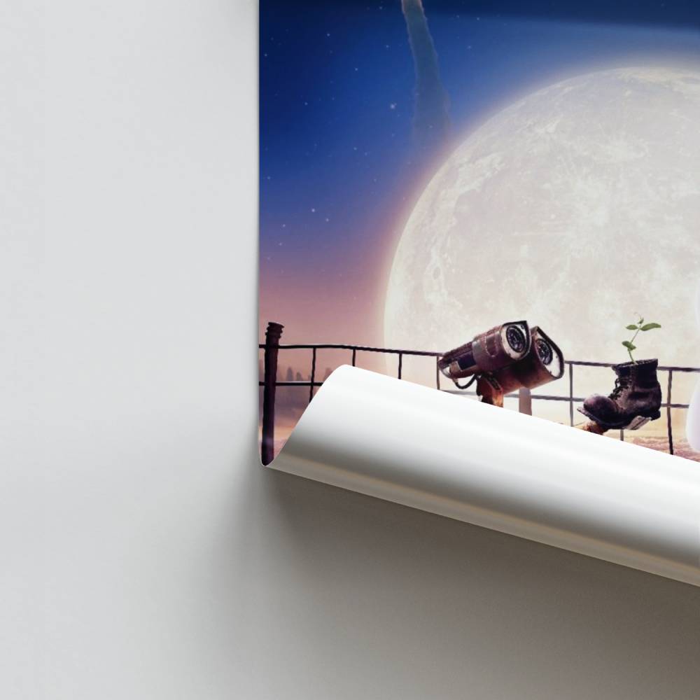 Kosmische Romaanse Poster