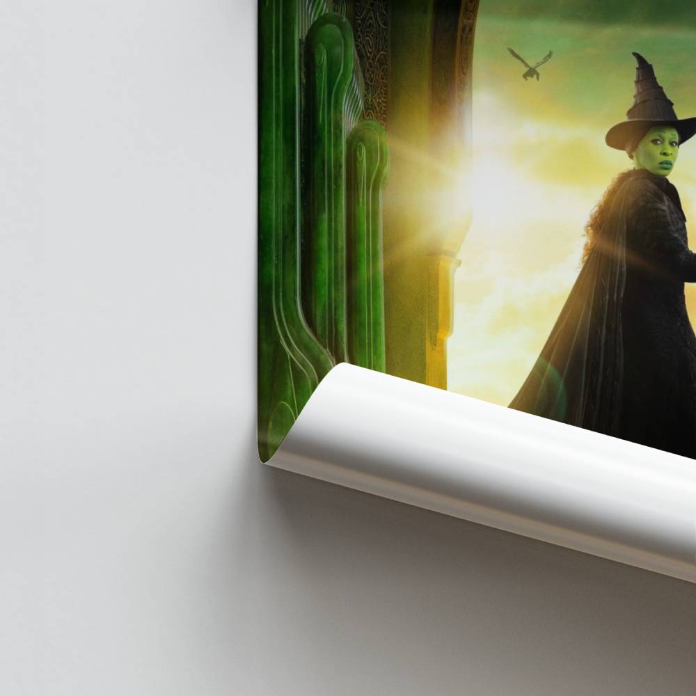 Smaragdgroene heksenposter