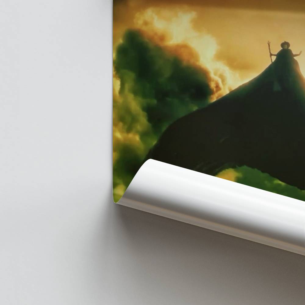 Etherische schaduwposter