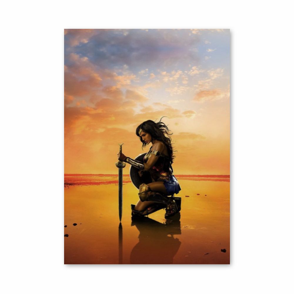 Poster Wonder Woman Épée
