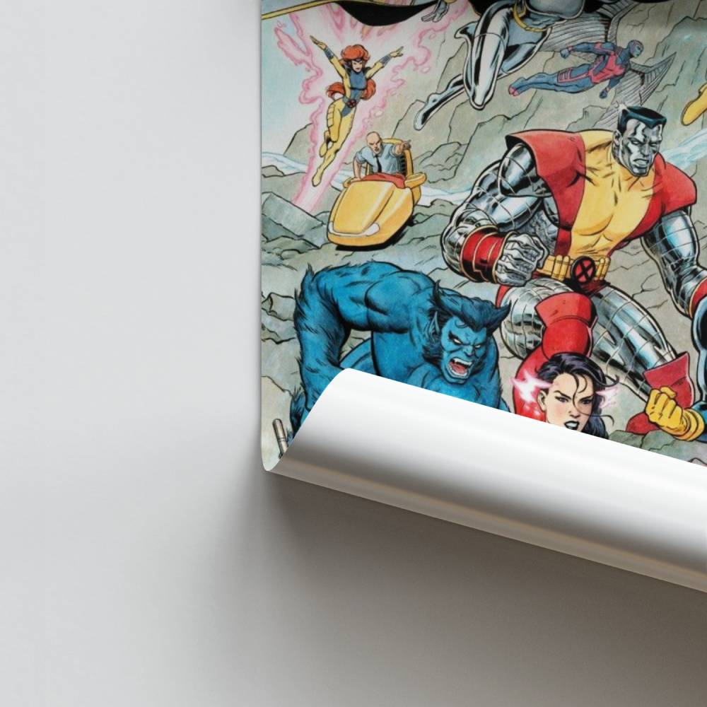 Verenigde Helden-poster