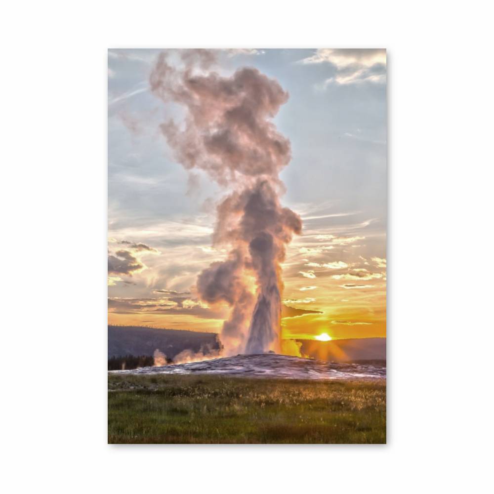 Poster Éruption Solaire