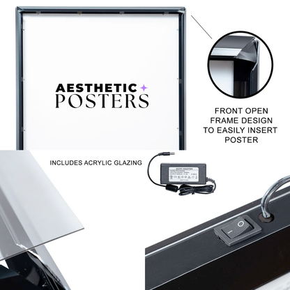 LED-lichtframe voor posters