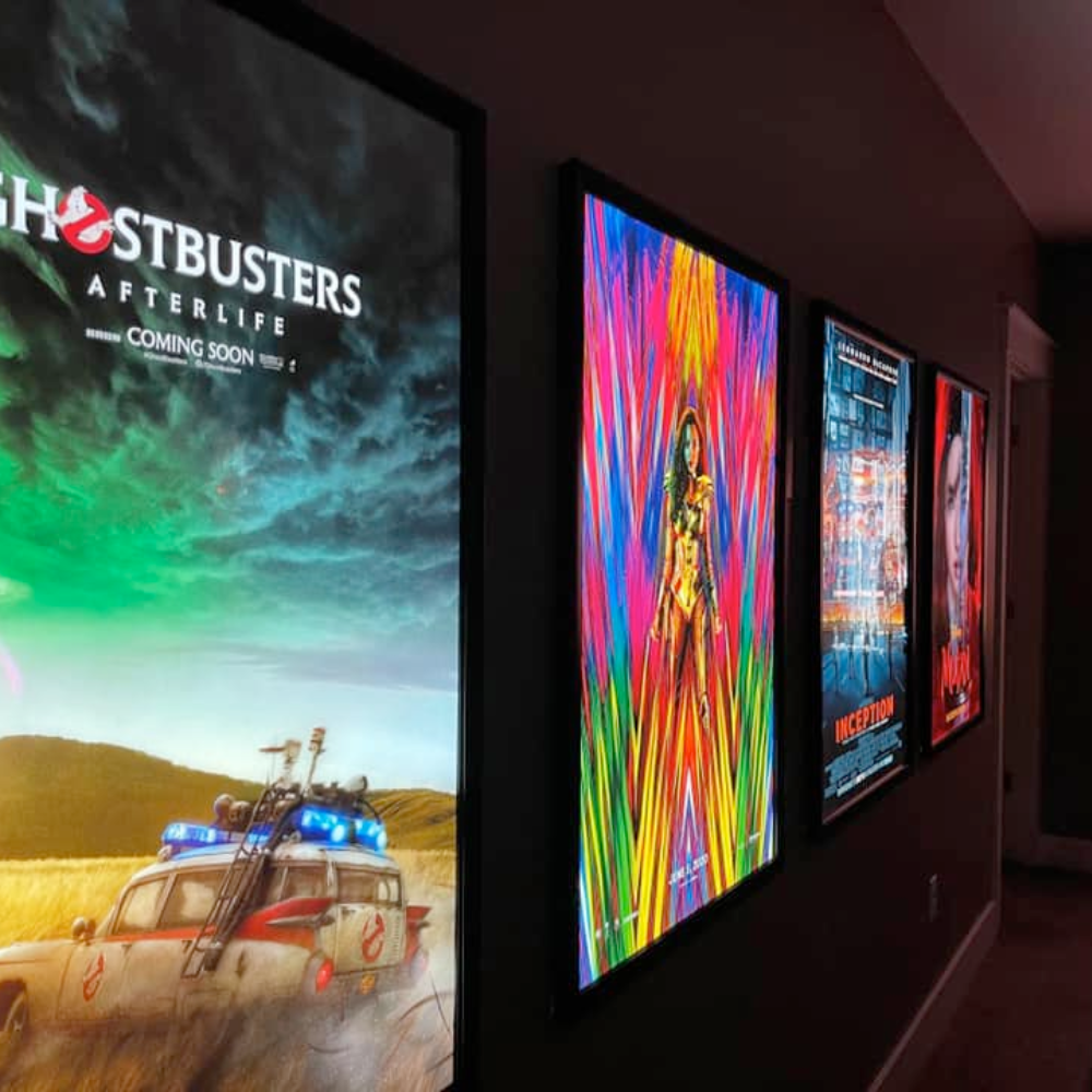 LED-lichtframe voor posters