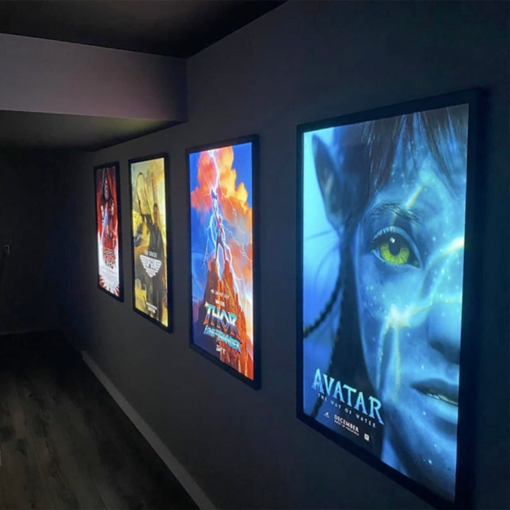 LED-lichtframe voor posters