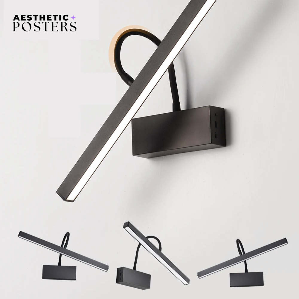 Moderne LED-wandlamp