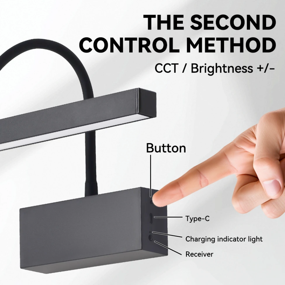 Moderne LED-wandlamp