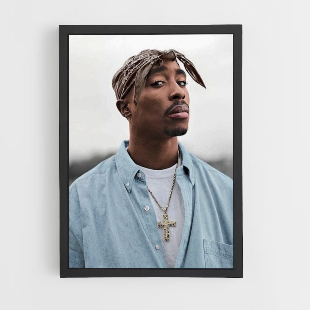 Poster 2pac Portret