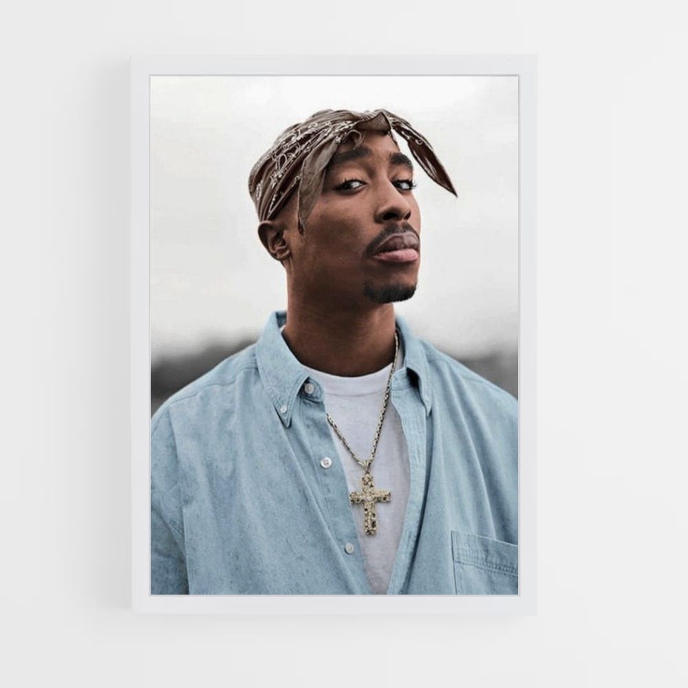 Poster 2pac Portret