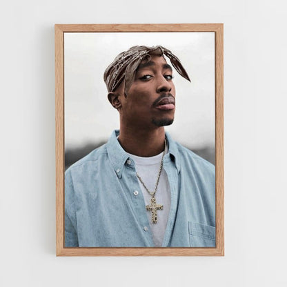 Poster 2pac Portret