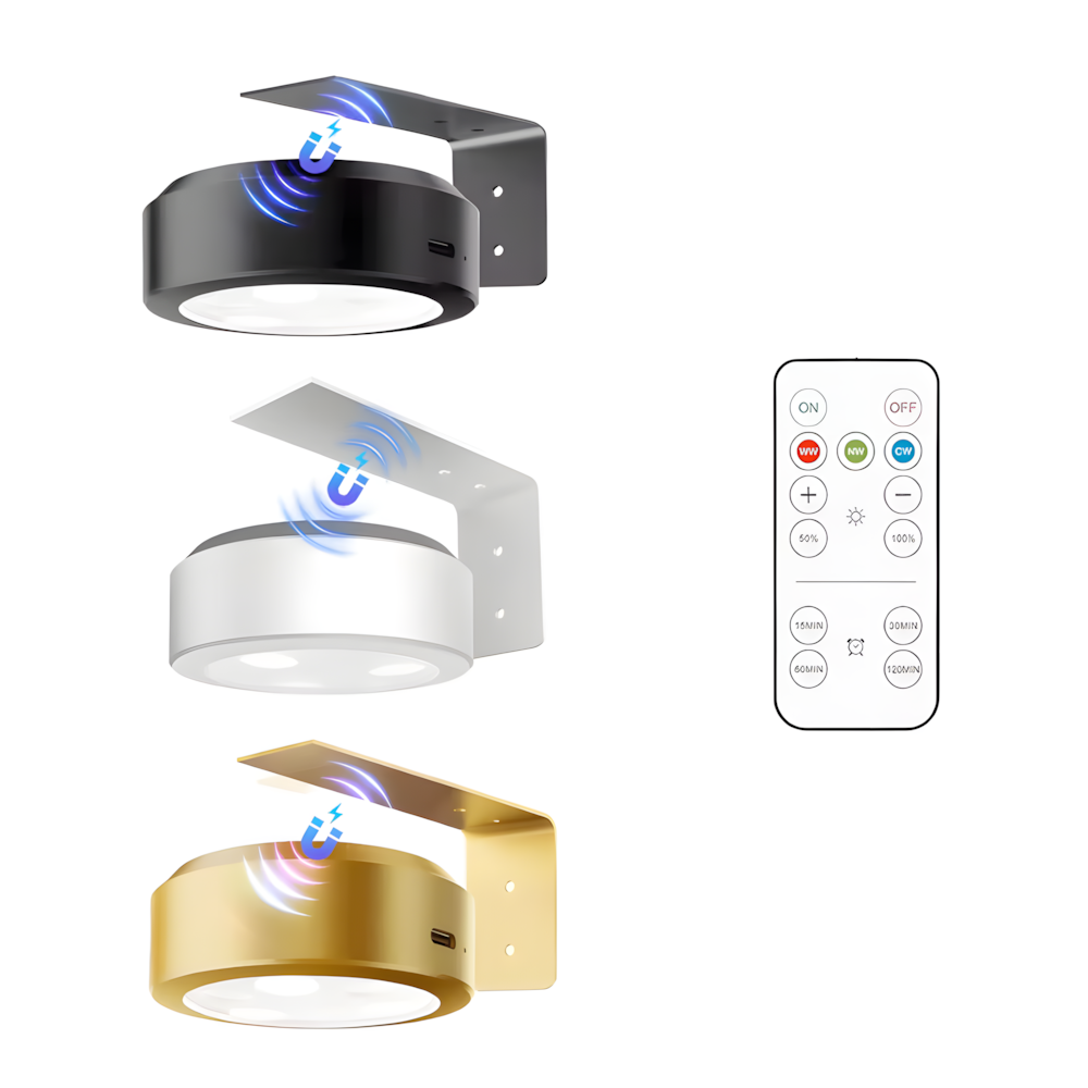 LED-wandlamp voor poster