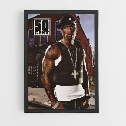 Affiche 50 cent Cartier